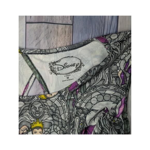 Hot Topic Disney Villains Stained Glass Dress Size M - Picture 5 of 7